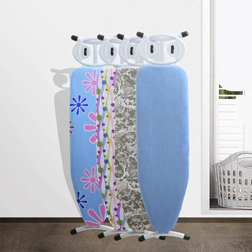 HUNTFF Ironing Board Pad Cotton Ironing Board Cover and Pad, Iron Board Cover Adjustable, Drawsttightening, Standard Size/C/96 * 33Cm