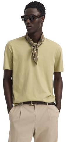 bugatti Herren T-Shirt Modern Fit aus Baumwolle mit Rundhals