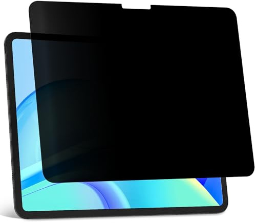 Protescreen Privacy Filter for iPad Pro 13 Inch M4/M5 2024/2025, Anti-Glare Blue Light Privacy Shield Screen Protector, Privacy Filter Ipad Privacy Screen