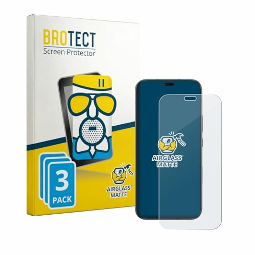 BROTECT Entspiegelungs Schutzglas für Honor X80i (3 Stück) Schutzfolie Panzer Folie Glas Matt [Extrem Kratzfest 9H, Anti-Reflex, Anti-Fingerprint]