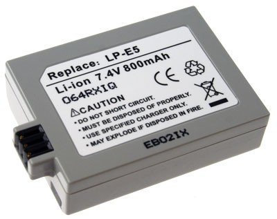 Akku kompatibel für Canon EOS 450D