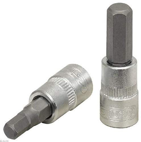 KS Tools 911.1439 Douille tournevis 6 pans 1/4'' 6 mm CHROMEmat