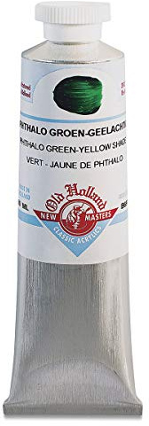 Old Holland New Masters Classic Acrylic 60 ml Tube - Phthalo Green (Yellow Shade)