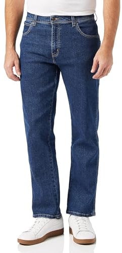 Wrangler Herren Durables Regular Fit Jeans, Darkstone, 34W / 30L