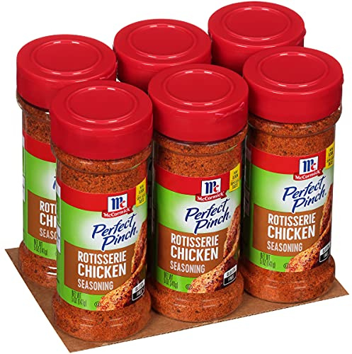 McCormick Perfect Pinch Rotisserie Chicken Seasoning, 5 oz (Pack of 6)