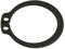 Reidl Sicherungsringe für Wellen 90 x 3 mm DIN 471 Stahl blank 10 Stück