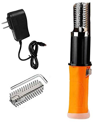 Fish Scale Remover, 2018 Powerful Electric Fish Scaler Skin Deslagger Scale Scraper Blade Rechargeable Tools Fish Scale Automatic Waterproof Fishing Scale Fish Skin Cleaner Brush