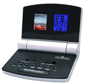 Precision AP013 Radio Controlled Alarm Clock with Digital Photoframe