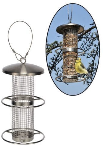 Vogelfutterstation, Futterstation f??r V??gel, Edelstahl