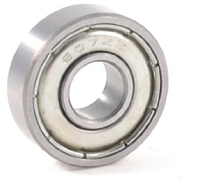 sourcing map 19 x 7mm x 6mm einzeln Zeile versiegelt tief Groove Kugellager 607zz DE de