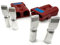 eXODA Kit de connecteur Chariot élévateur pour câble de batterie Prise de charge 175A 25 mm² Connecteur de câble gris