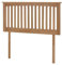 Save on Goods 100% Genuine solid oak headboard bedhead end.Oak wood wooden, woodern shaker style slat headboard (3ft single)