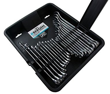 Bergen 22PC Metric & SAE Combination Spanner Set B1991