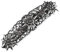 Rivelle Damen Trachten Haarspange 7 cm Haarschmuck Vintage Hochzeit Metall Silber