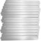 casa.pro Bordure pour Jardin Bordure pour pelouse palissade Acier galvanisé barrière 20 m kit de 20