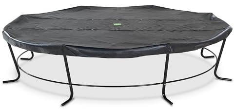 EXIT TOYS Premium Trampolinabdeckung - Schützt vor Wetter und Schmutz Schutzabdeckung für Runde Trampoline - Wasserabweisend - ø427cm