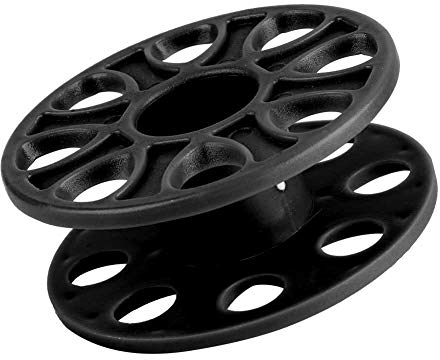 Tbest fingerspule tauchen, Spool tauchen,Finger Reel Tauchspule,leichte Tauchspule Kunststoff Tauchen Kompakte Finger Spool Reel Diver Unterwasser Zubehör(Schwarz)