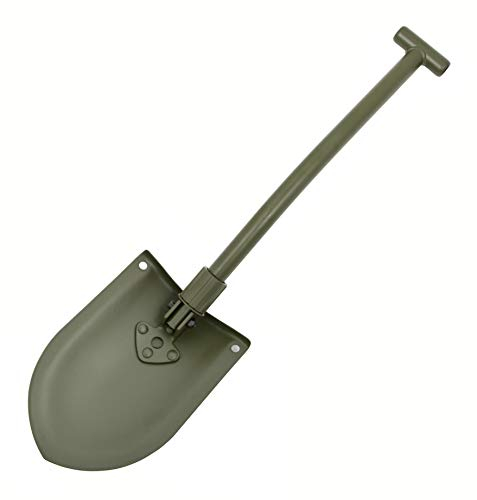 Blöchl Schwedischer Outdoor und Camping Klappspaten 2-teilig Stahl