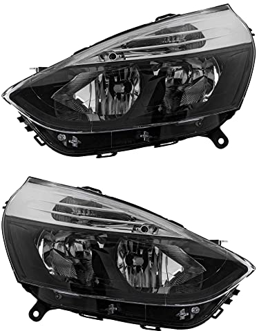Scheinwerfer Halogen Set für Clio IV Bj. 12->> H7/H1