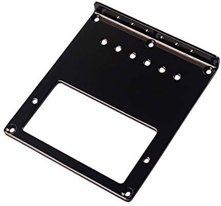 Healifty Guitar Parts Loader Guitar Bridge Plate for Electric Guitar Pickup Replacement Parts Accessories (Black)102mm Black Guitar
