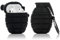 LEWOTE Silikon Niedliche Lustige Abdeckung Kompatibel mit Apple Airpods 1&2 [Coole Spielserie] (Schwarze Granate)