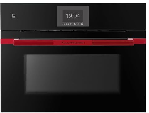 Küppersbusch CBM 6550.0 SE8 K-Series. 5 Compact Backofen mit Mikrowelle Schwarz/Hot Chili