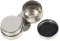 Palette de Peinture Double Tasse Grand Récipient de Solvant de Térébenthine Pot à Huile de Peinture Palette Aquarelle en Acier Inoxydable avec Couvercle Boîte à Peinture Lavable Pinceau