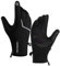 FREE SOLDIER Herren Winterhandschuhe Warme wasserdichte Handschuhe(Schwarz,L)