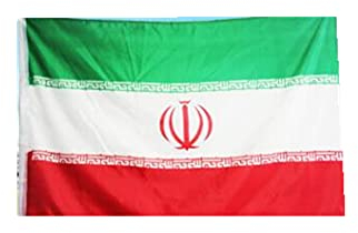 Stormflag Iran Flagge 90x150cm Flagge Iran 3x5ft Polyester Pongee 90g mit Doppelnadel genäht.