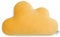 Pepi - Kuschelkissen Kinder - Wolkenkissen - Handgenäht Kissen Kinderzimmer - Baby Kissen Wolke Deko - Kinderkissen Honey