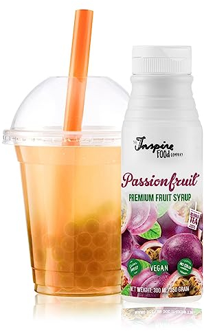 Sirop de fruits pour Bubble tea - Fruit de la Passion - 300ml