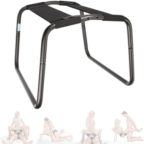 Vielretude Sex Stuhl und Sex Kissen G-Punkt Orgasm Stuhl Erotischer Spaß SM Bondage Multifunktionale Sex Aids Möbel (Stuhl)