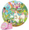 Boppi puzzles for 5+ year olds / 150 Piece Round Circle Fairies, Animals and Unicorn Jigsaw Puzzles for Kids Aged 5-8 Made with 100% Recycled Card – Unicorn