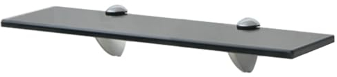 ARKEM Schwebendes Regal Glas 40x20 cm 8 mm Wandregal Ohne Bohren Waschbecken Ablage