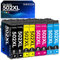 Ondula 502XL Druckerpatronen für Epson 502 Patronen Multipack Kompatibel mit Epson Expression Home XP-5100 XP-5105 XP-5150 XP-5155 Workforce WF-2860 WF-2865 WF-2880 WF-2885 (8er-Pack)