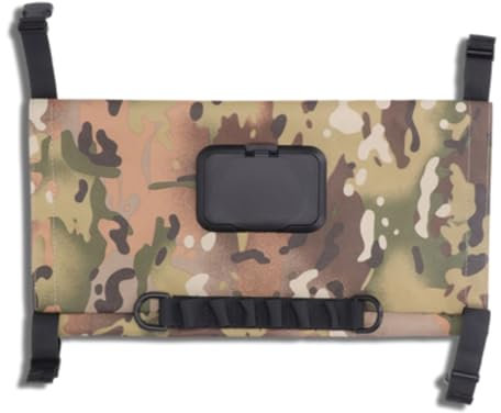 equlup Camping-Toilettenpapierhalter, Leinwand, zum Aufhängen von Feuchttüchern, Taschentuchhalter für Wohnmobil, Auto, Wandern, Camouflage