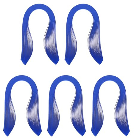 PATIKIL Quilling Streifen Papier 600 Stück 5mm 39cm Origami, Dunkelblau | Papier Quilling Kits Kunst DIY Handwerk Weihnachten