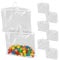 KIPTVO 8PCS Toy Storage Bags with Zipper, Toy Storage Bags, Toy Organiser Bags, Clear PVC Toy Bags Storage for Kids, Small Toy Storage, Storage Bags for Toys, for Building Blocks Puzzles Toys