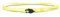TRIPLE K&S surfer armband herren & Damen mit Karabiner-Haken Verschluss Handmade - Maritimer Surfer Schmuck - Minimalistisches Stoff-Armband - 100% Wasserfest & verstellbar (Neon Yellow)