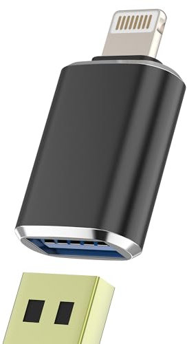 Lightning Männlich auf USB Female Adapter für iPhone 14 13 12 Pro Max für Apple MFi Certified für iPad PC OTG 3.0 Datenübertragung Kabel Anschlüsse Lighting Digital Kamerat Astatur Memory Kartenleser