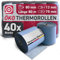 Gebongt24 Blue4est® Öko Thermorolle 80 mm x 80 m x 12 mm - umweltfreundliches Thermopapier 48g/m² - 50 Kassenrollen mit ca. 72 mm Rollendurchmesser – Ökobon für EC-Cash und Kassenbondrucker