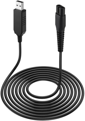 Sharelove A00390 4.3 V Shaver USB Charging Cable for Philips One Blade Practical Replacement Charger Cord Compatible with QP2520 QP2620 MG5730 MG5720 MG3720 MG3710 MG3730 BT3208