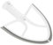 Zerodeko Accesorio de Batidor Plano para Mezclador de Compatible con Kitchenaid de Instalar y para Lavavajillas