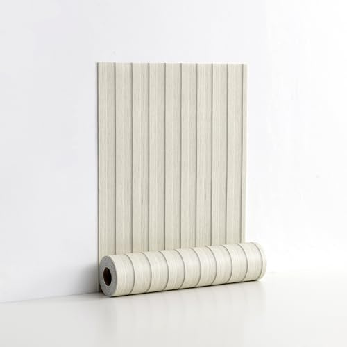 LVSHI Panneaux muraux à lattes en PVC à décoller et à coller, grain de bois, autocollants, insonorisants et résistants à l'humidité, panneaux 3D en faux bois pour chambre à coucher, salle de bain, 300