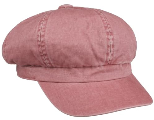 Lipodo Uni Washed Cotton Ballonmütze Schirmmütze einfarbig Damen Frühling Sommer