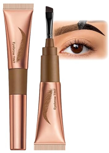 EONFAVE Augenbrauen Gel Peel Off, Augenbrauenfarbe zum Abziehen, Brow Tint für natürliche Augenbrauen, langanhaltend, gleichmäßige Färbung, einfach anzuwenden (#02 Warmes Auburn)