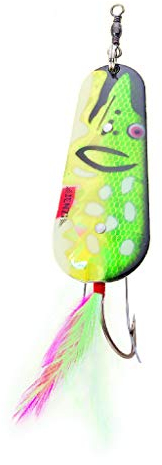 JENZI Phantom-F Kraut-Blinker Farbe Hecht 23 g