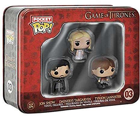 Funko Game of Thrones Pocket Pop! Mini Vinyl Figure Tin (3-Pack)