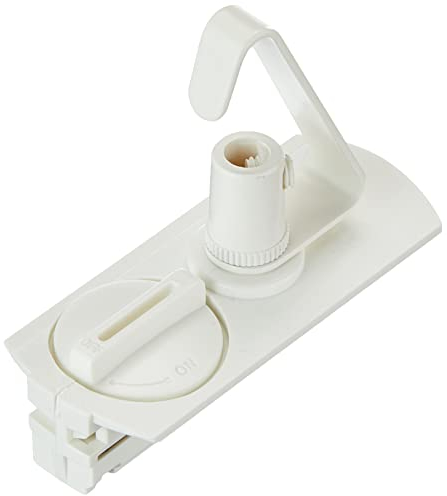 Adapter für 1-Phasen HV-Stromschiene, elektrisch, mit Haken, weiß