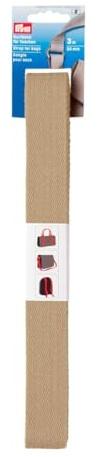 Prym 965185 Gurtband für Taschen 30 mm beige
